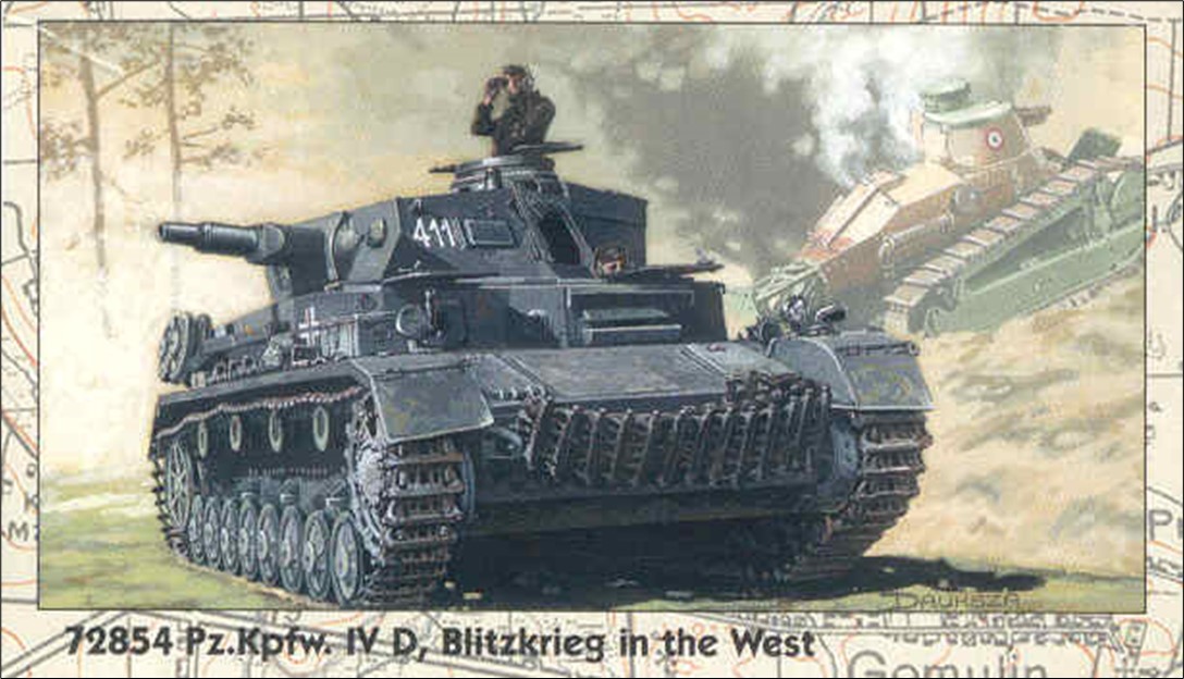 ミリタリー Panzer IV Ausf.D, 5e Leichte Division Panzerkampfwagen IV Ausf.D - Tank Encyclopedia